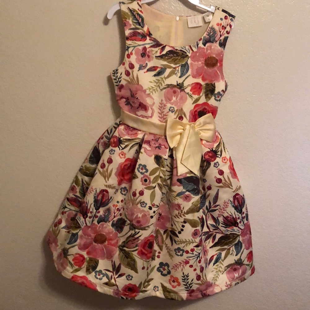 Girls Floral Dress